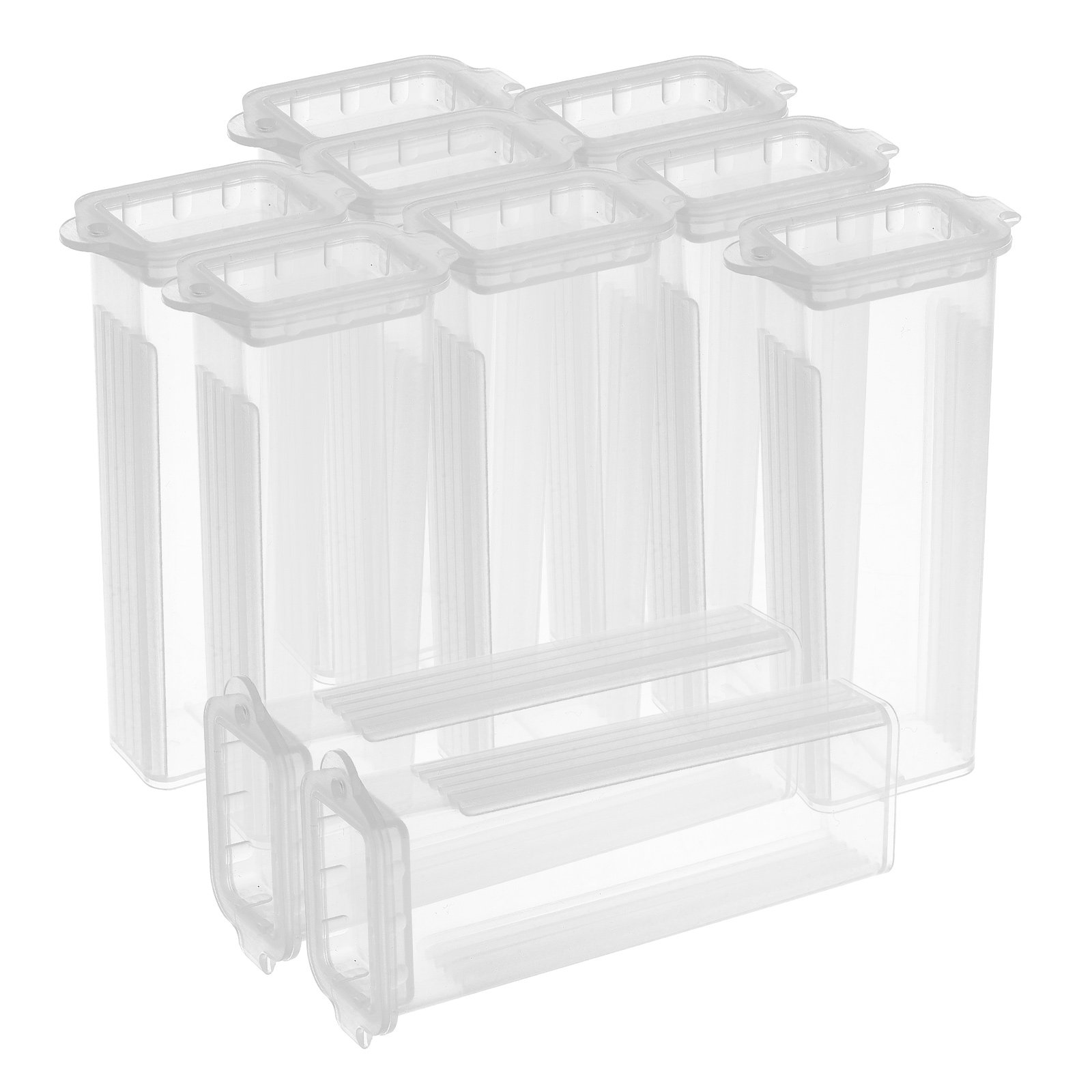 Pathology Slide Storage - 20 Buah Kotak Penyimpanan Slide Plastik,