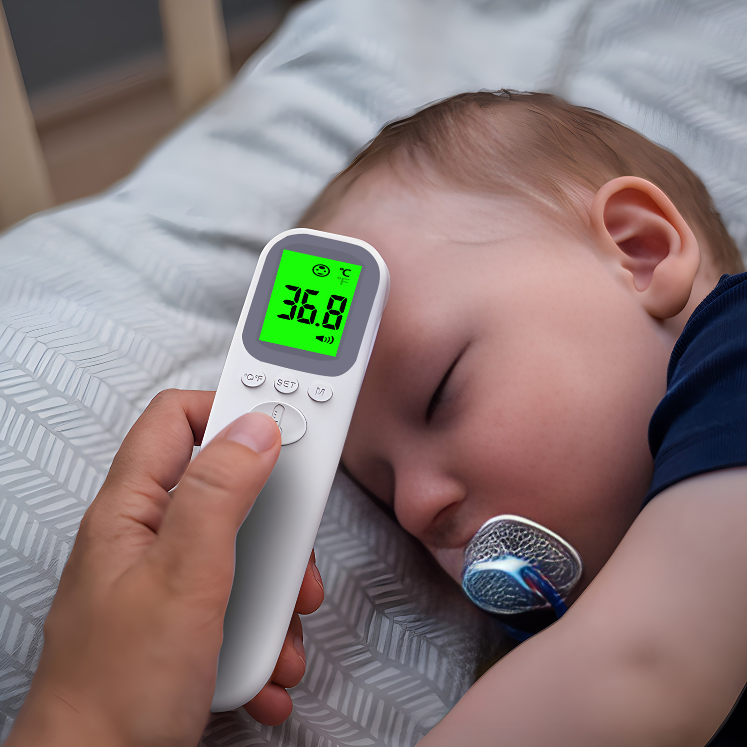 Termometer Demam Inframerah Di - Digital Thermometer Infrared ulasan dan harga