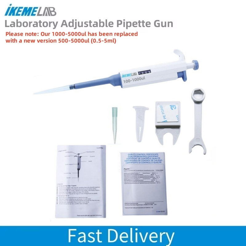 IKEME Pipette Gun Digital Adju - Medical Lab Technology ulasan dan harga