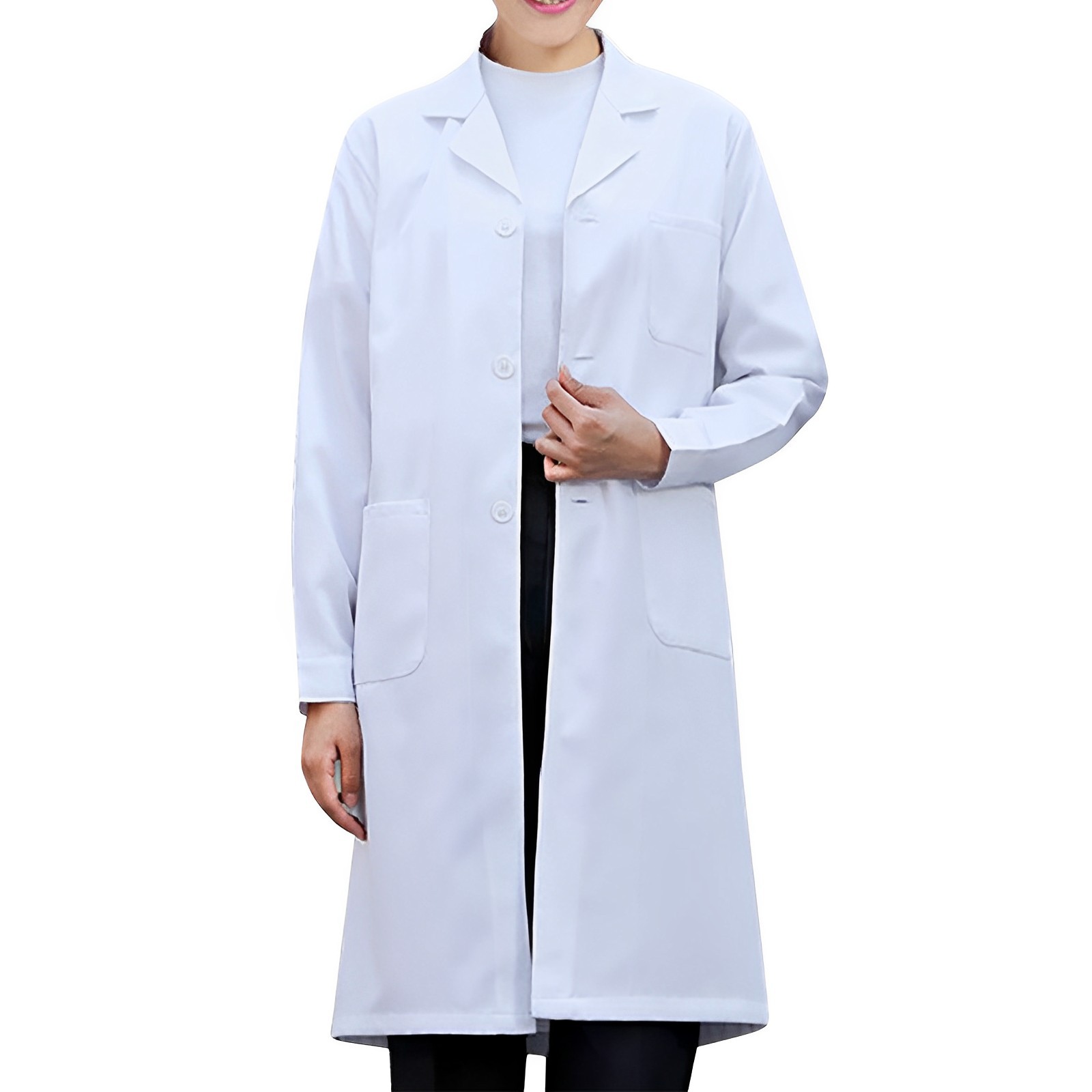 Jas Lab Putih untuk Wanita Pri - Medical Lab Professional ulasan dan harga