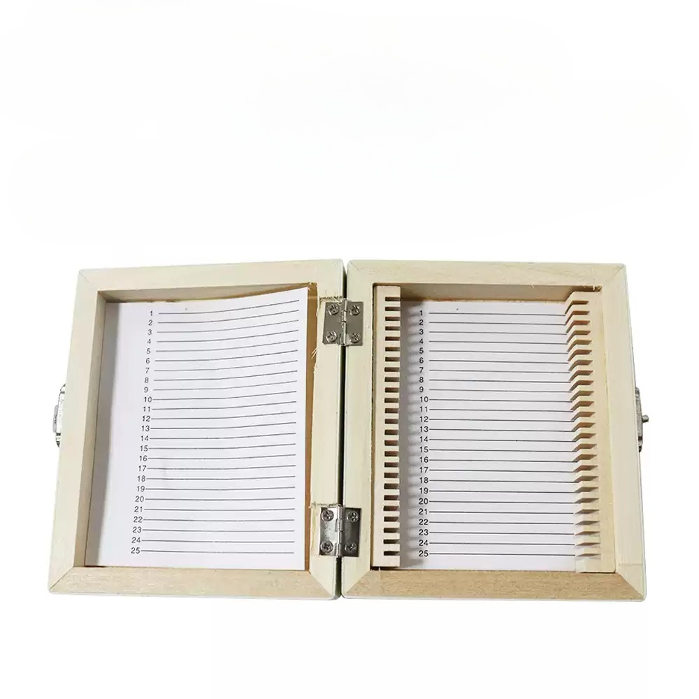 25/50/100 PCS Kotak Slide Kayu - Pathology Slide Storage ulasan dan harga