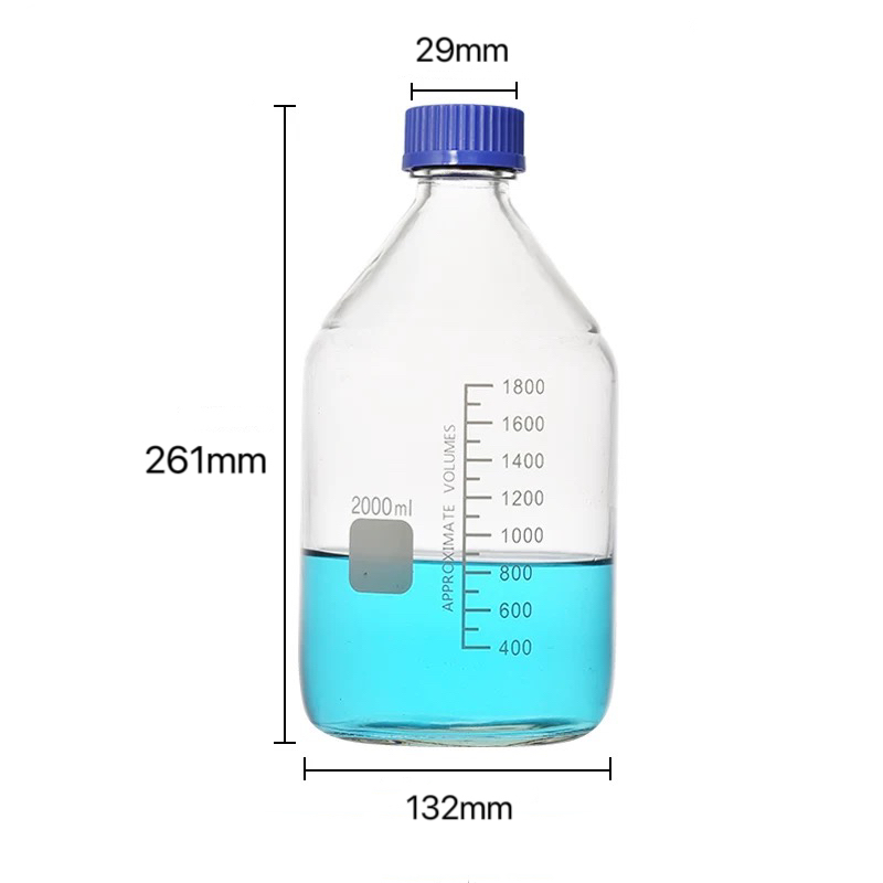 Mulut Sekrup Botol Reagen 2000 - Medical Lab Technology ulasan dan harga