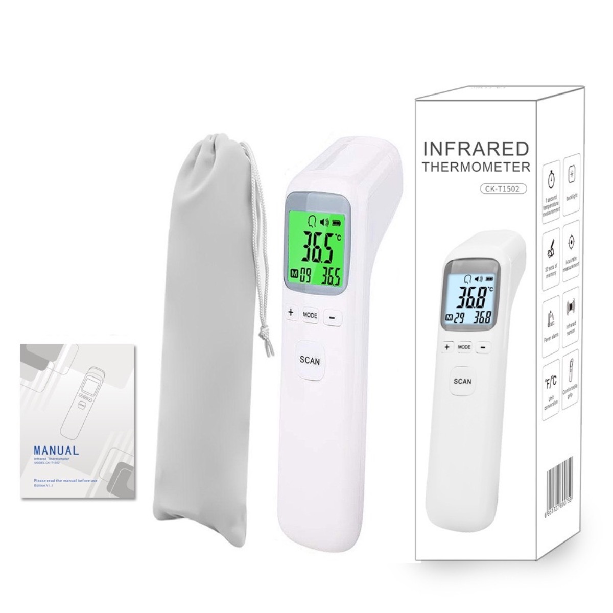 Termometer untuk Dewasa dan An - Digital Thermometer Infrared ulasan dan harga