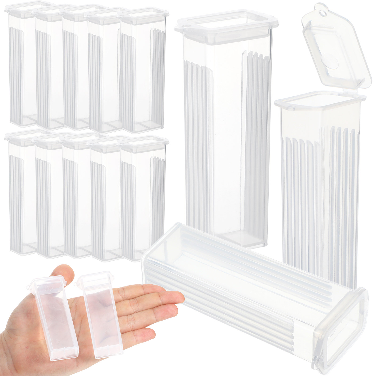 50Pcs Kotak Penyimpanan Kaca S - Pathology Slide Storage ulasan dan harga