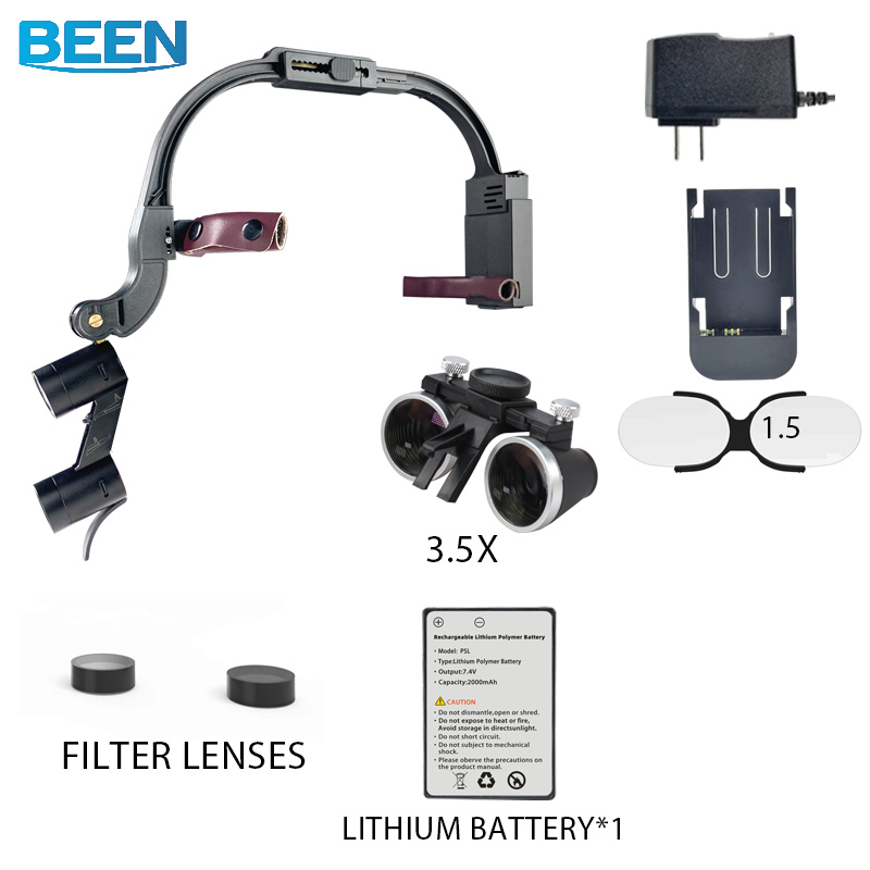 Lampu depan LED Dental, teropo - Medical Lab Technology ulasan dan harga