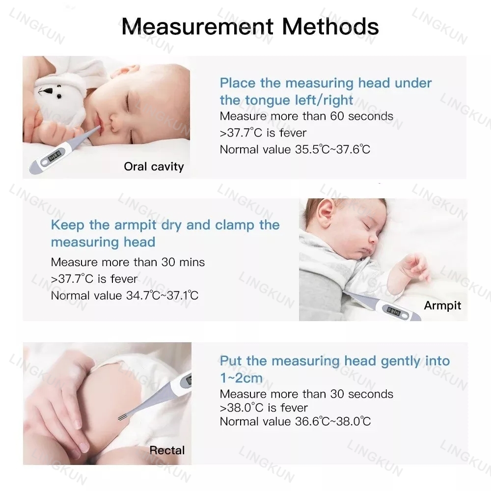 Termometer Oral untuk dewasa,  - Digital Thermometer Infrared ulasan dan harga