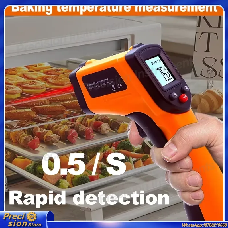Termometer Inframerah Tanpa Ko - Digital Thermometer Infrared ulasan dan harga